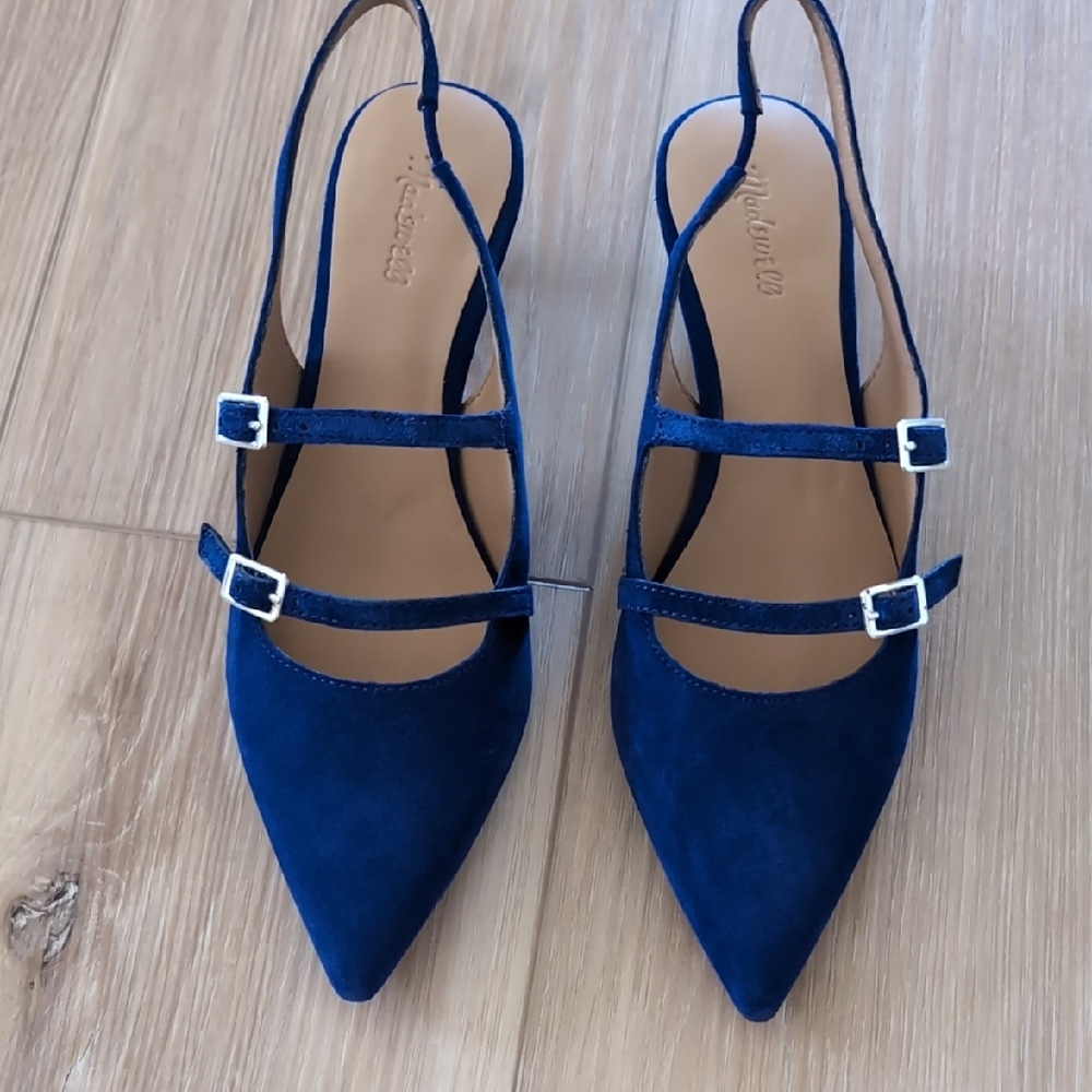 Madewell Davina Slingback Kitten Heels